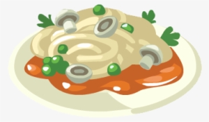 Beans And Mushroom Noodles - Bean