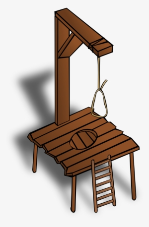 Gallows, Hanging, Wooden, Construction, Punishment - Capital Punishment Clipart