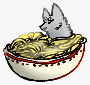 Texting - Noodles - Cartoon