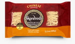 Medium Egg Noodles - Sharwood's Indian Puppodums - 4 Oz Box