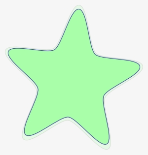 Green Starfish Clipart