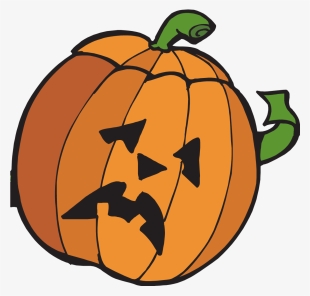 Sad Pumpkin Clip Art - Pumpkin Patch Clip Art
