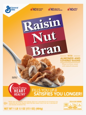 Raisin Nut Bran Cereal, - Raisin Nut Bran
