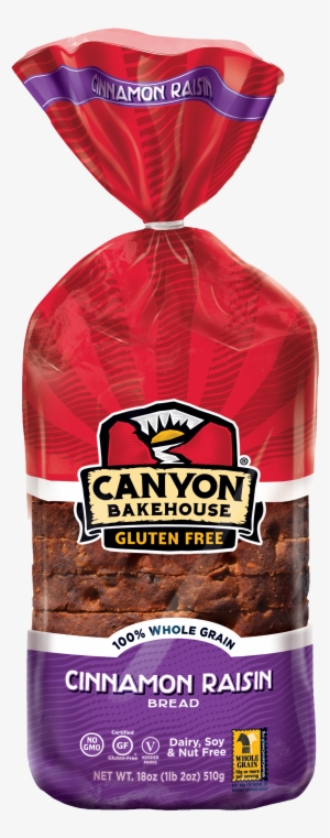 Canyon Bakehouse Cinnamon Raisin Bread - Gluten Free Bread Mountain White