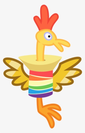 Poniiandii, Boneless, Fusion, Pinkie Pride, Rainbow - Cartoon