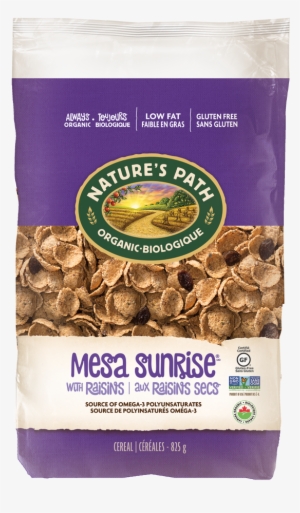 Nature's Path Mesa Sunrise® Flakes With Raisins - Nature's Path Organic Sunrise Breakfast Dark Chocolate