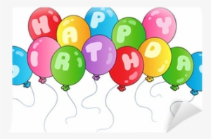 Happy Birthday Balloon Cartoon