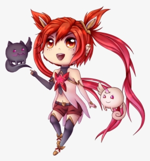 Clipart Royalty Free Library Jinx Drawing Anime - Star Guardian Jinx Chibi