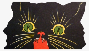 Buyenlarge 'black Cat' Painting Print