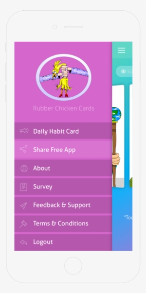 21 Days By Rubber Chicken Cards - Mobile Phone