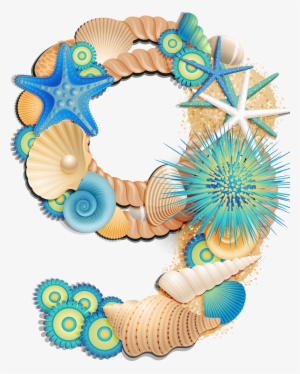 Svg Black And White Download Https Gallery Yopriceville - Number Sea Clipart