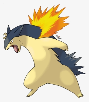 Typhlosion, Known As The Volcano Pokémon, Is The Final - Pokemon Typhlosion