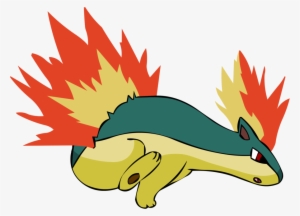 Quilava, Known As The Volcano Pokémon, Is The Evolution - Fire Badger Pokemon