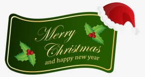 Png Library Download Merry Png Clip Art Gallery Yopriceville - Christmas Label Png