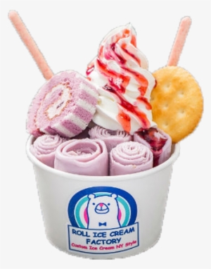 2 - Ice Cream Roll Png