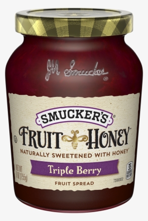 Fruit & Honey™ Triple Berry Fruit Spread - Smuckers Triple Berry Jelly