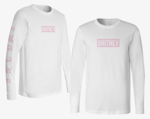 Britney / Spears - Im With Kap Symbol Unisex Long Sleeve