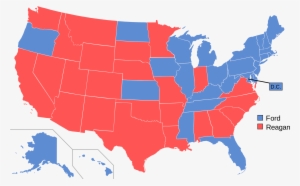 A Candidate Needed 1,130 To Clinch The Nomination - Blue Map Of United States
