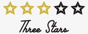 Three Stars Out Of Five