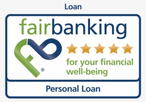 2017â® Fbmark Bluestwos No Button 5 Star - Fair Banking Logo