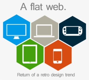 Flat Web Design - Flat Images Of Web Design Png
