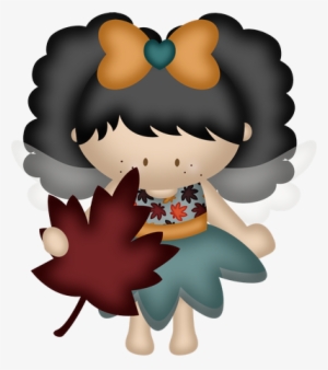 Girl Illustrationshappy Fallyandexclip - Illustration