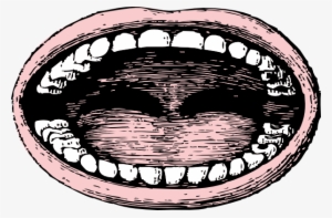 Wide Mouth Clip Art - Opened Mouth Png