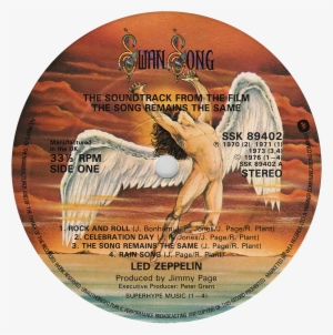 Song Remains The Same - Led Zeppelin Angel Album