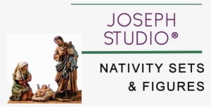 Joseph's Studio Nativity Set And Figure - 3-piece Joseph's Studio Oversized Holy Family Christmas
