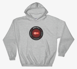 Red Pill Sweatshirt - City Street Keychain Key Aeroplane