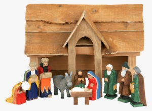 Carved Nativity Sets - Handmade Nativity Set