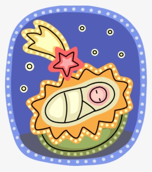 Vector Illustration Of Festive Season Christmas Nativity