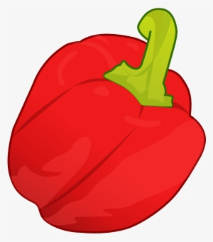 Bell Pepper Sweet Pepper Paprika Food Vegetable - Red Bell Pepper Clipart