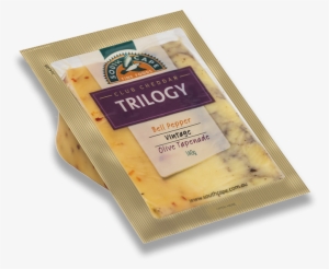 Bell Pepper And Olive Tapenade Trilogy Club Cheddar - Olive
