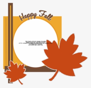 Happy Fall Png - Clip Art