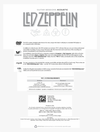 Acoustic Sessions Thumbnail Led Zeppelin - Led Zeppelin