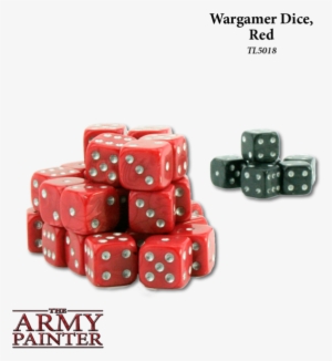 Wargamer Dice, Red - Wargaming Dice - Red