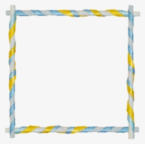 Kaz Creations Deco Easter Frame Blue - Portable Network Graphics