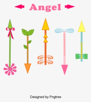 Simple Cartoon Hand Painted Direction Arrow, Concise, - Design