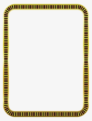 This Free Icons Png Design Of Gold Tracks Border