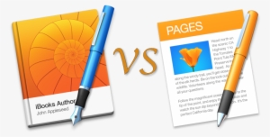 Ibooks Author And Pages Logos - Logo Pages Mac Os