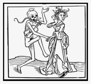 Skeleton Dance Of Death, Danse Macabre, Dance, Death, - Danza Macabra O Danza De La Muerte