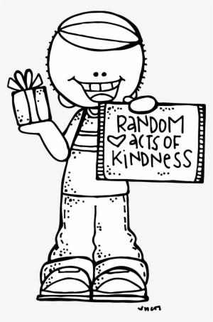 Résultats De Recherche D'images Pour « Melonheadz Clipart - Black And White Kindness Clip Art