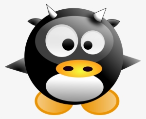 How To Set Use Baby Tux Cow Clipart