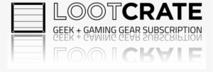 A Monthly Mystery Crate For Pop Culture Fans Filled - Loot Crate Logo Png