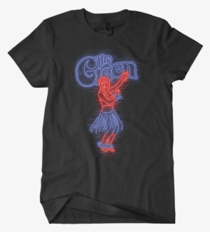 Hula Girl Tee - Ts Bleeding Murder - Revenge (maroon)