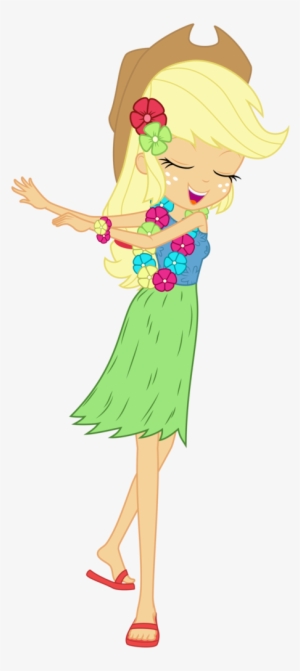 Discorded, Clothes, Equestria Girls, Grass Skirt, Hawaiian, - Equestria Girls Mlp In Hawaiian
