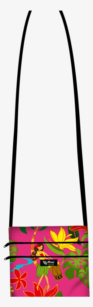 Hawaiian Hula Girl Passport M - Shoulder Bag