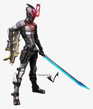 Borderlands 2 Zero Render By Villafj-d4ra12a - Borderlands 2 Zero Concept Art