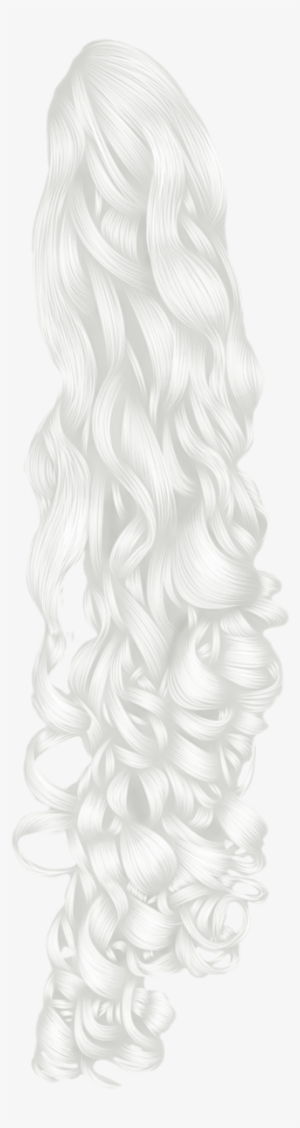 White Curly Pony Tail By ~hellonlegs On Deviantart - Blond